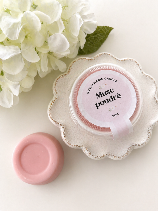 🕯️ Fondant parfumé – Musc poudré