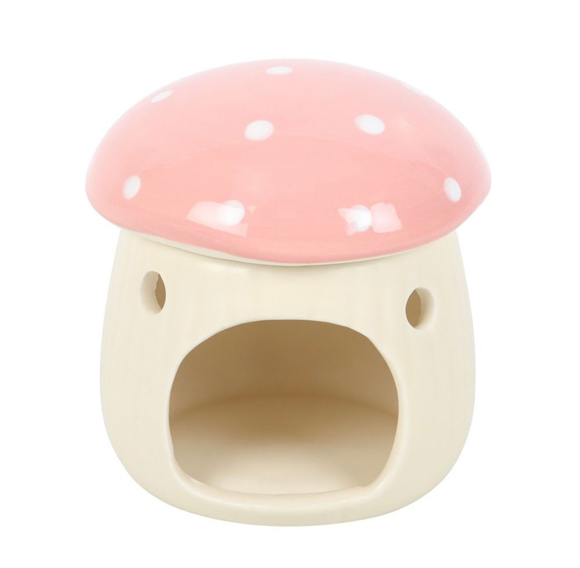 🍄 Brûle-parfum Champignon Rose