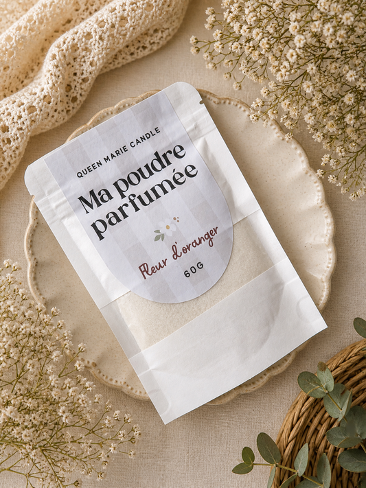 🌼 Poudre parfumée – Fleur d’oranger