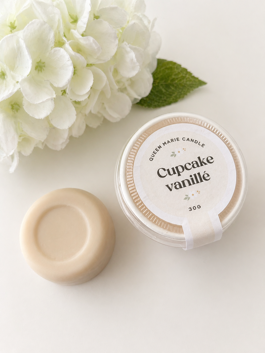 🕯️ Fondant parfumé – Cupcake vanillé