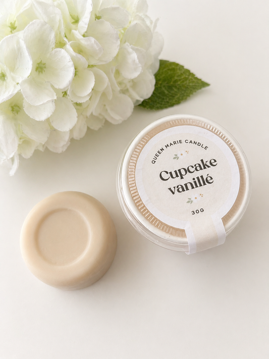 🕯️ Fondant parfumé – Cupcake vanillé