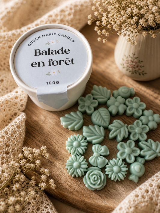 🌿 Pot fleuri parfumé – Balade en forêt